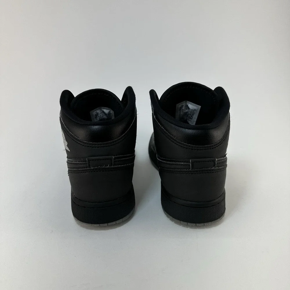 Nike Air Jordan 1 Mid GS Black Gym Red Youth 4.5Y Sneakers